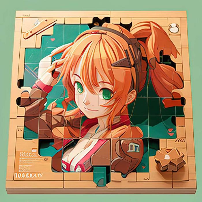 3D model Tokyo Cutie Girls Puzzle game (STL)